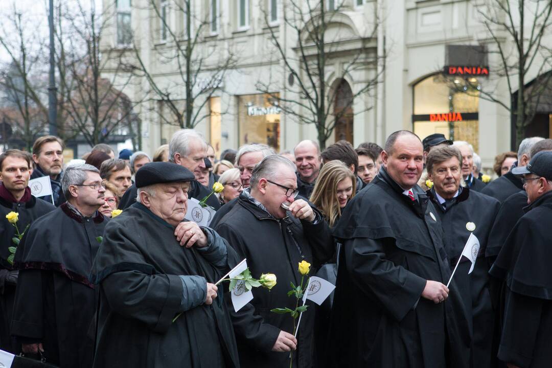 Advokatų eitynės Gedimino prospekte