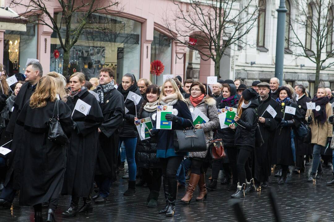 Advokatų eitynės Gedimino prospekte