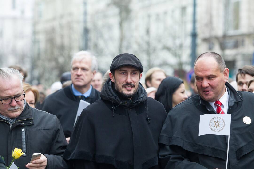 Advokatų eitynės Gedimino prospekte