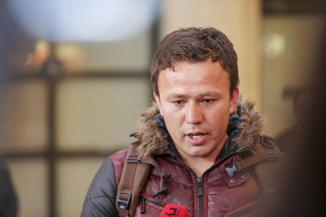Į Lietuvą atskrido pabėgėlis iš Afganistano