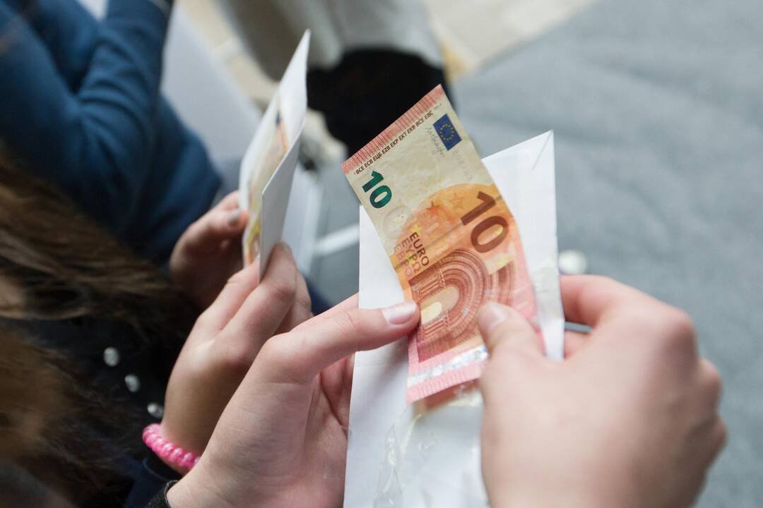 Edukacinio žaidimo apie eurą „Euro Run“ finalas