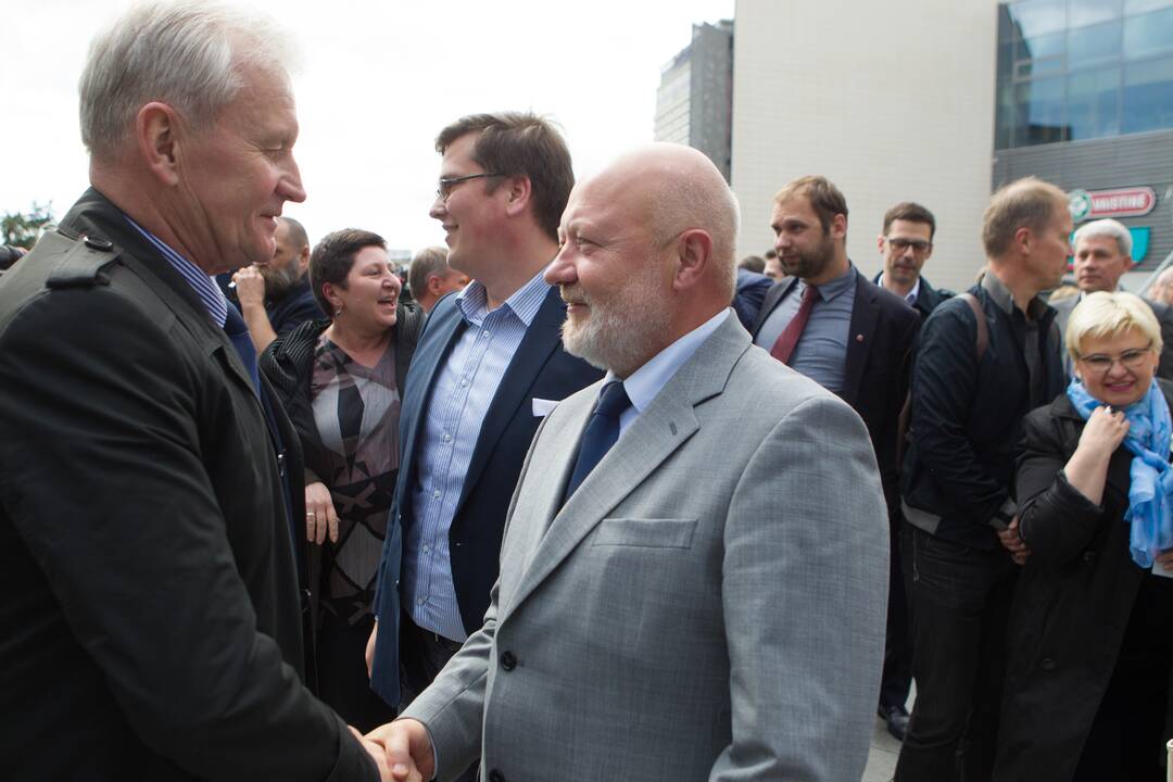 Liberalų sąjūdis surengė spaudos konferenciją