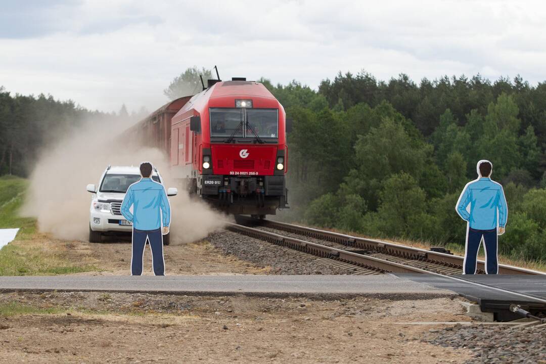 Saugių pervažų diena su B. Vanagu