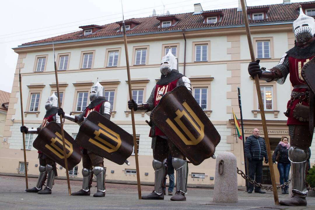 Garbės sargybos kuopos įkūrimo metinių minėjimas