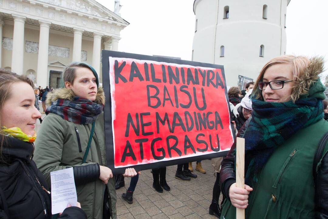 Pirmosios Lietuvoje eitynės už gyvūnus