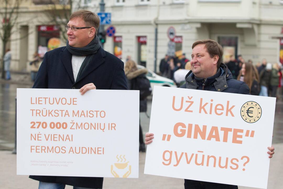 Pirmosios Lietuvoje eitynės už gyvūnus