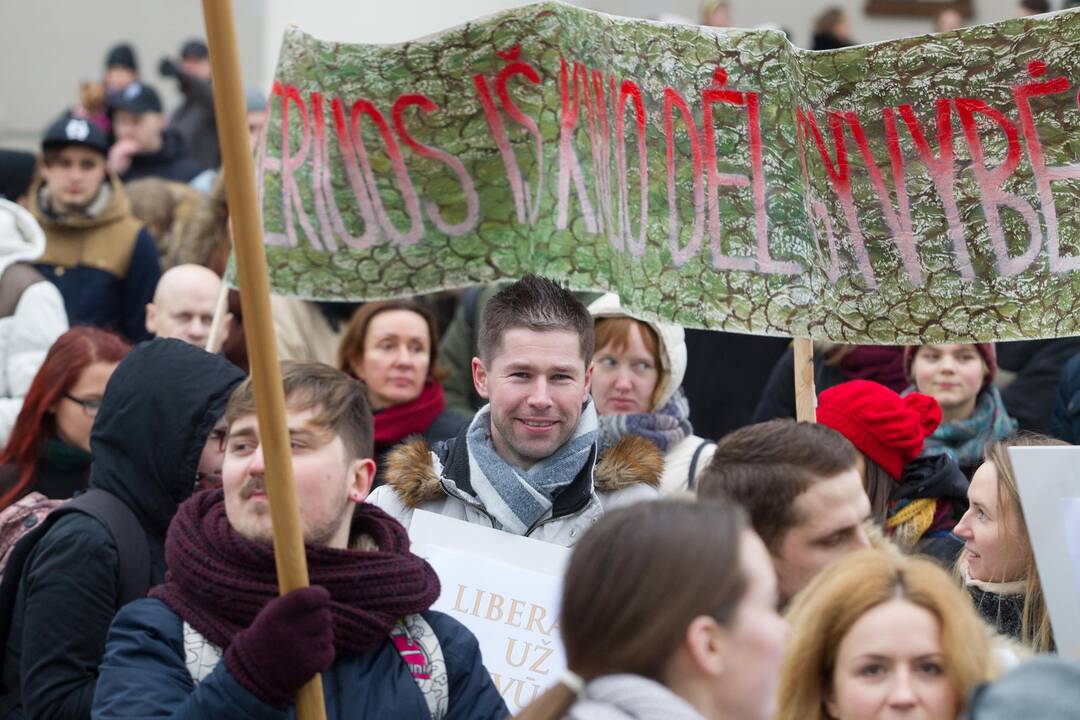 Pirmosios Lietuvoje eitynės už gyvūnus