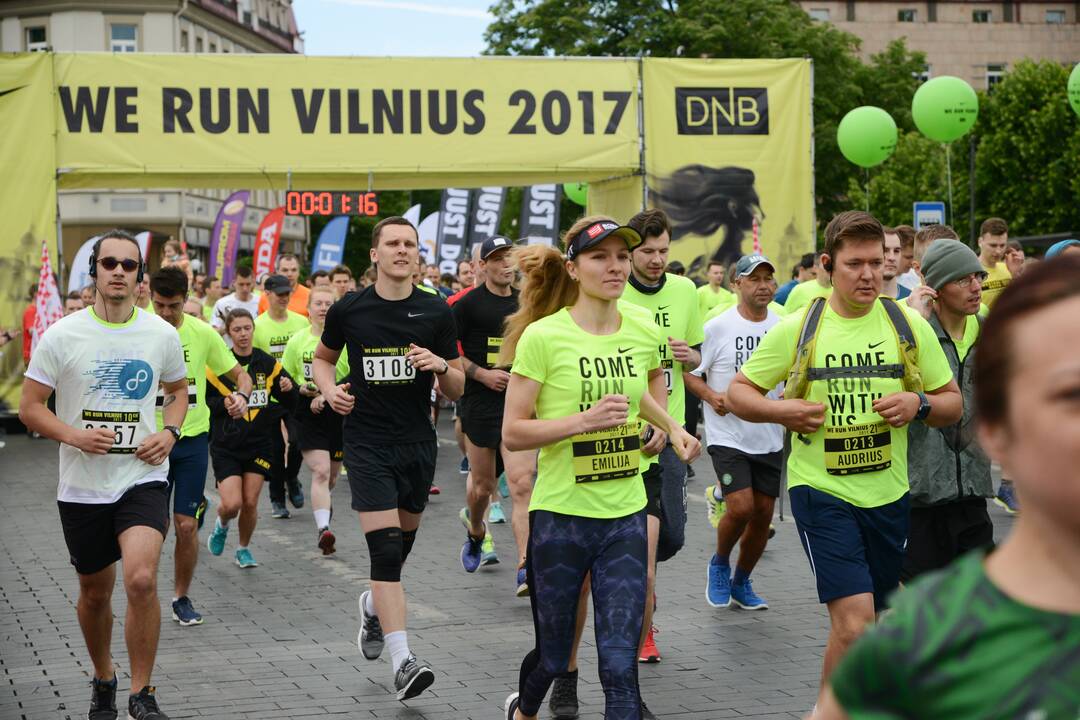 Bėgimas „We Run Vilnius 2017“