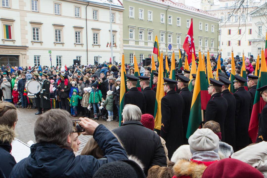 Vilniečiai šventė Nepriklausomybės šimtmetį