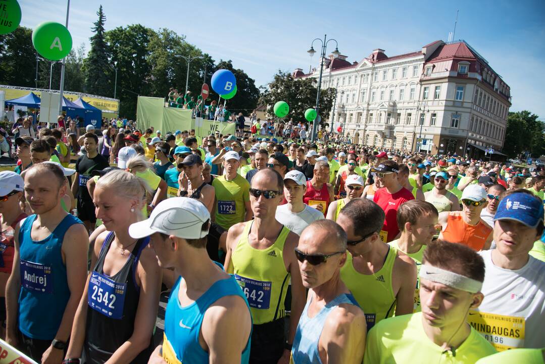 Vilniaus pusmaratonio bėgimas „We Run Vilnius“