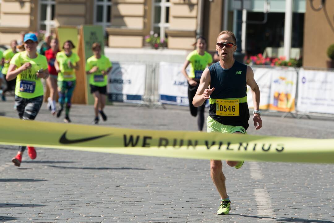 Vilniaus pusmaratonio bėgimas „We Run Vilnius“