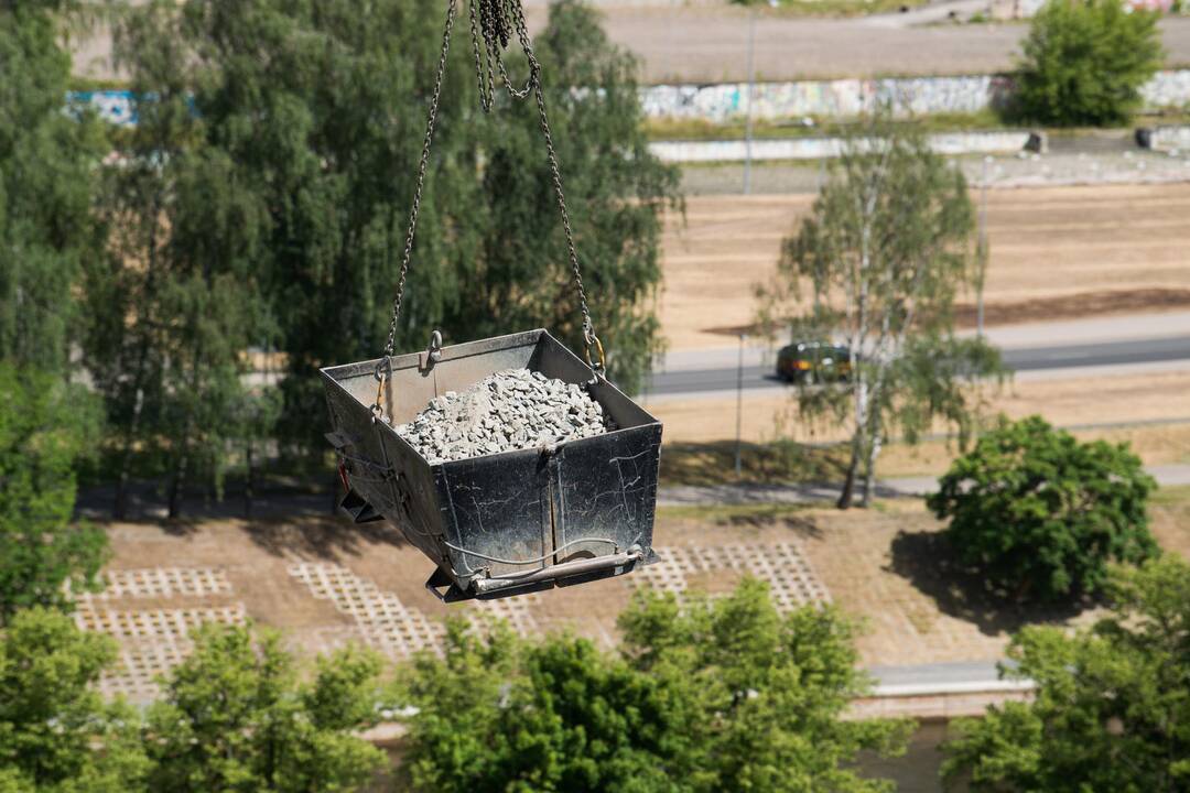 Spaudos konferencija dėl Gedimino kalno tvarkymo