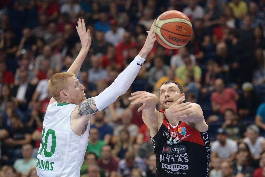 Ketvirtoji kova: „Lietuvos rytas“ prieš „Žalgirį“