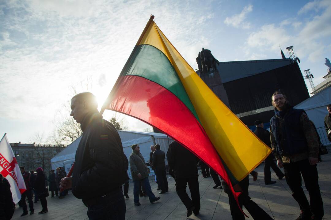 Patriotinės eitynės „Tėvynei“ sostinės Gedimino prospektu