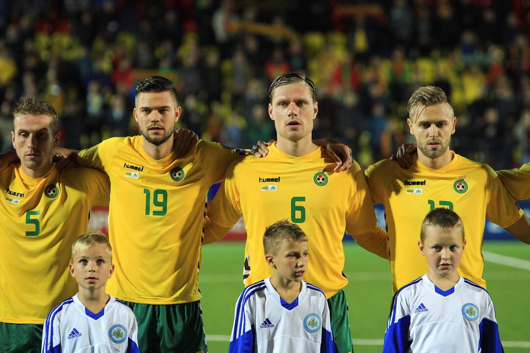 Europos futbolo čempionato atranka: Lietuva - San Marinas 2:1