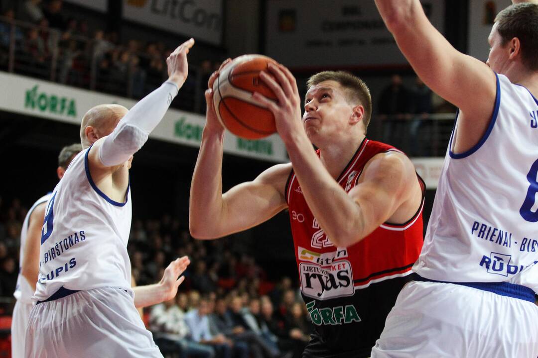 LKL kovos: „Lietuvos rytas“ – „Vytautas“ 81:74