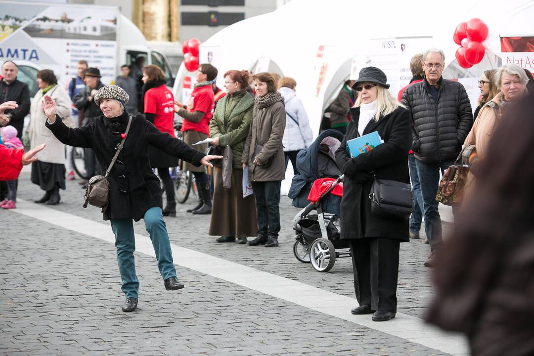 Pasaulinės širdies dienos šventė Vilniaus Rotušėje