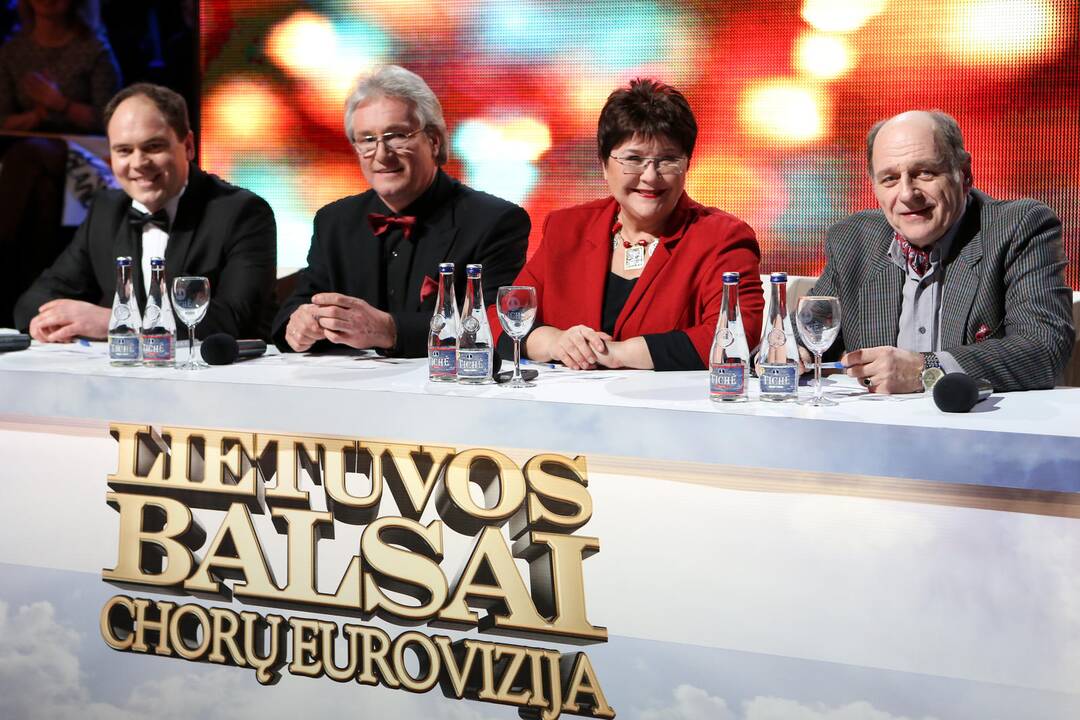 Chorų "Eurovizijoje" dalyviai jau pluša iš peties