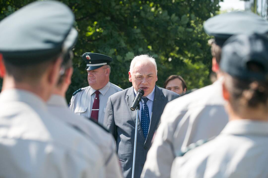 Iškilminga naujo Vilniaus policijos komisariato atidarymo ceremonija