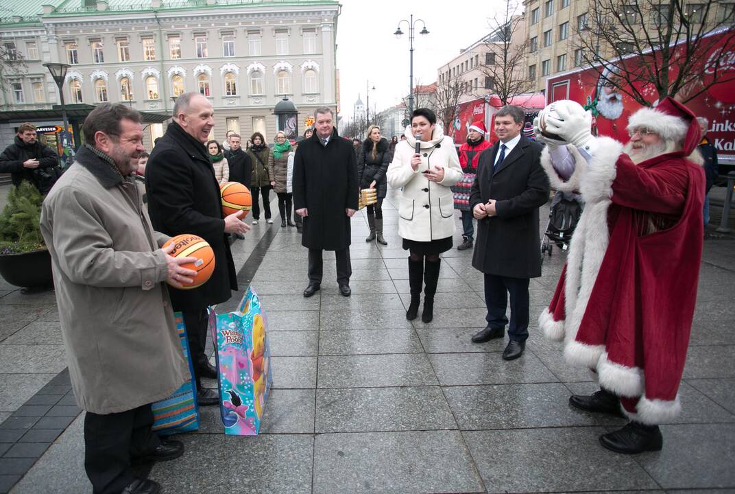 Kelionę pradėjo Kalėdų karavanas