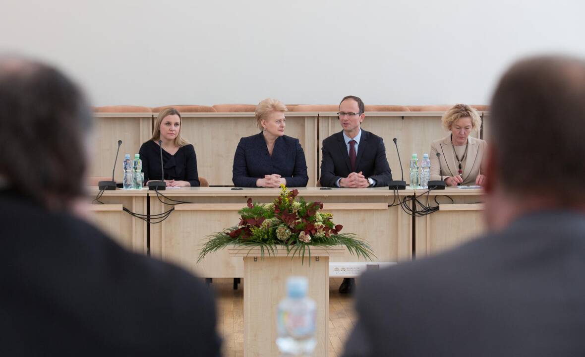 Prezidentės vizitas Aukščiausiajame Teisme