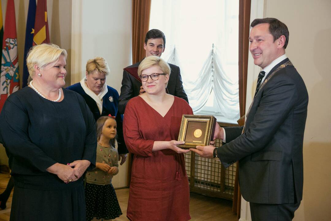 A. M. Brazauskui suteiktas Vilniaus garbės piliečio vardas