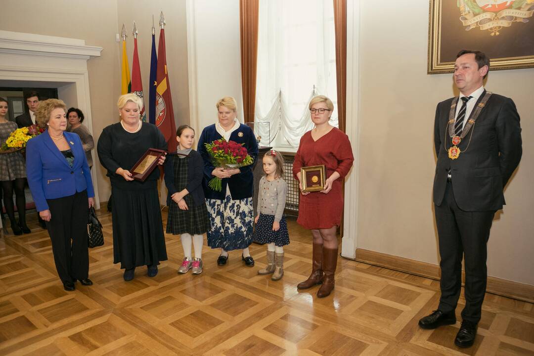 A. M. Brazauskui suteiktas Vilniaus garbės piliečio vardas