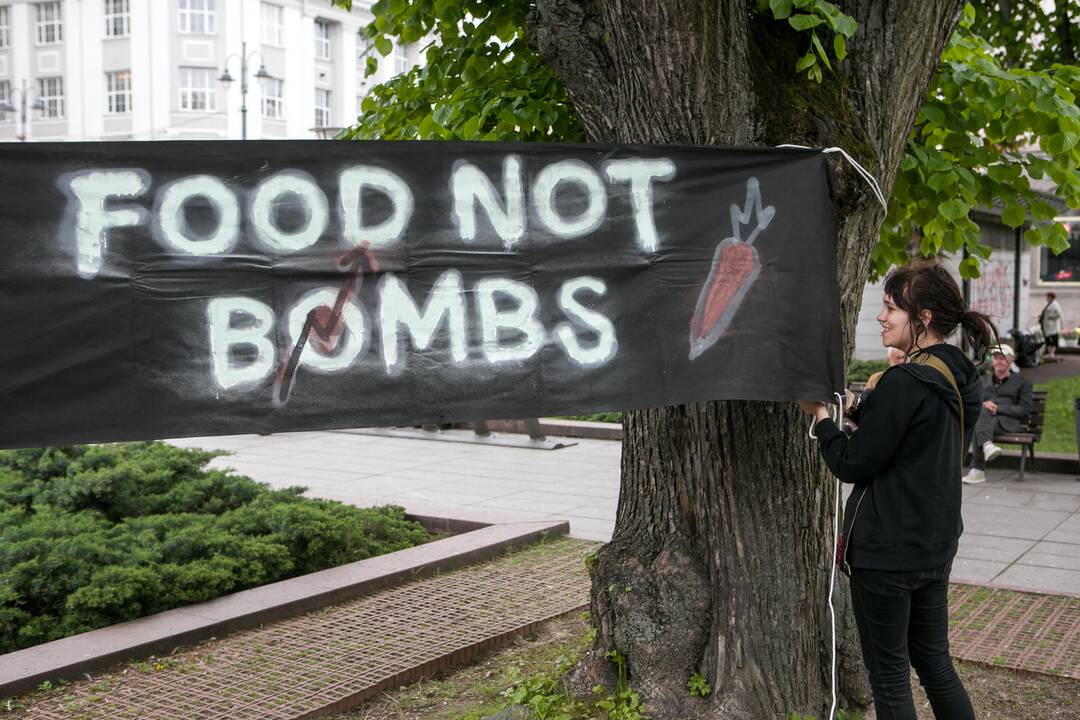 Nepritariančių šauktinių kariuomenės grąžinimui protestas