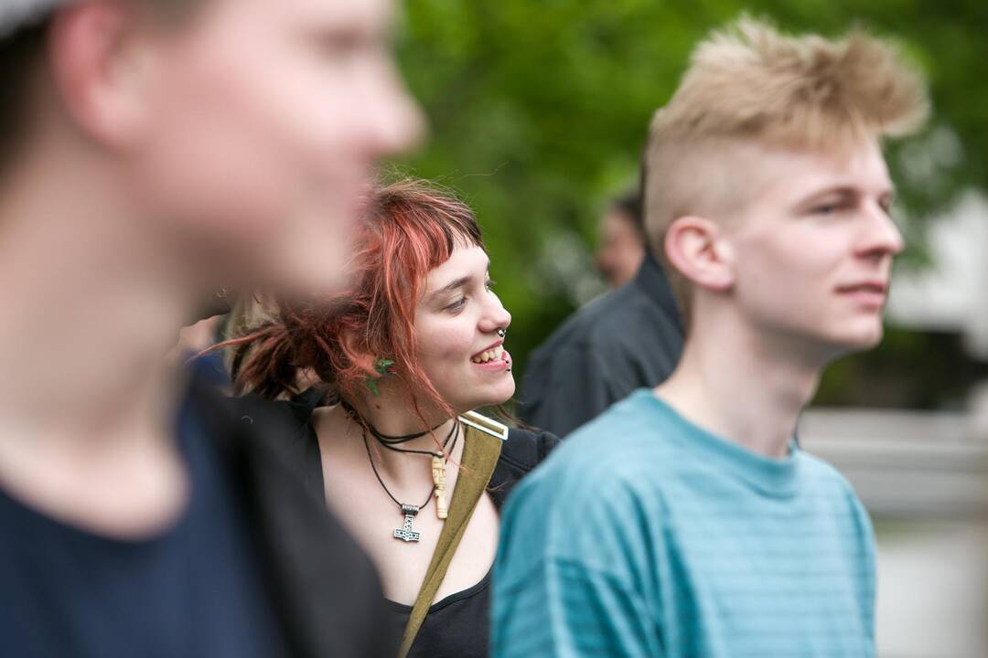 Nepritariančių šauktinių kariuomenės grąžinimui protestas