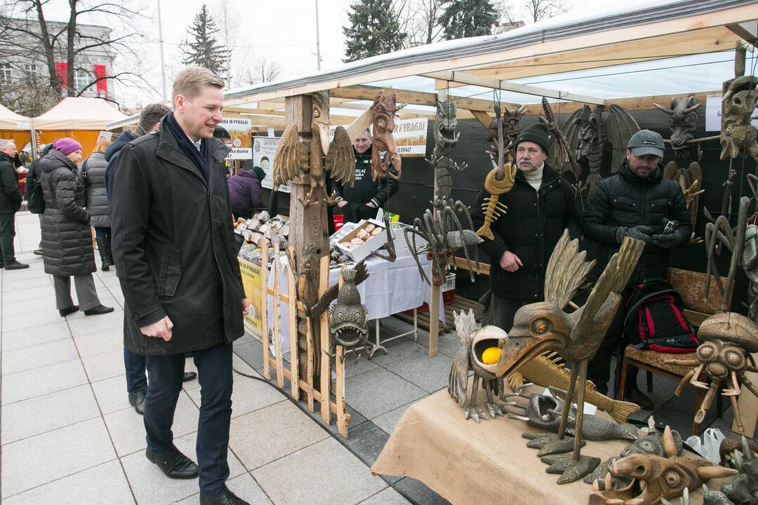 Vilniuje dūzgia Kaziuko mugė