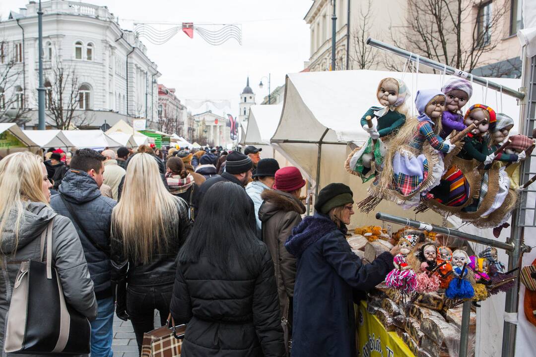 Vilniuje dūzgia Kaziuko mugė