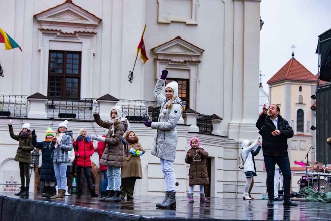Kalėdų eglės įžiebimas