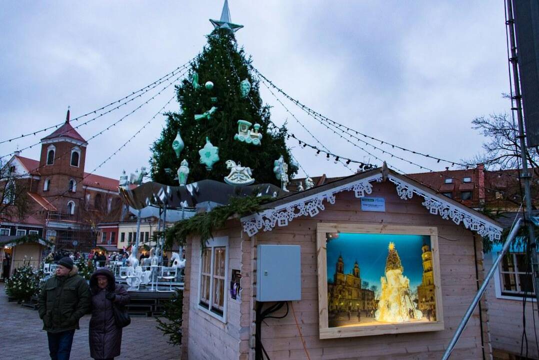 Kalėdų eglės įžiebimas