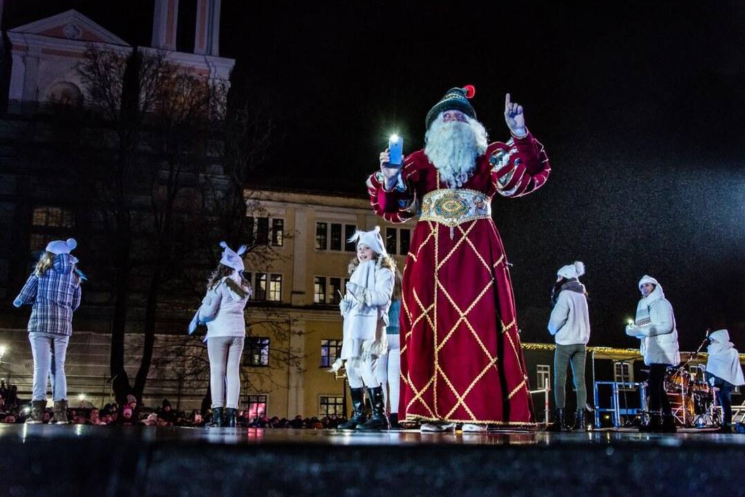 Kalėdų eglės įžiebimas