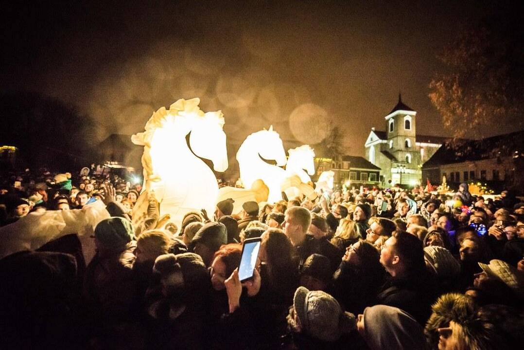 Kalėdų eglės įžiebimas