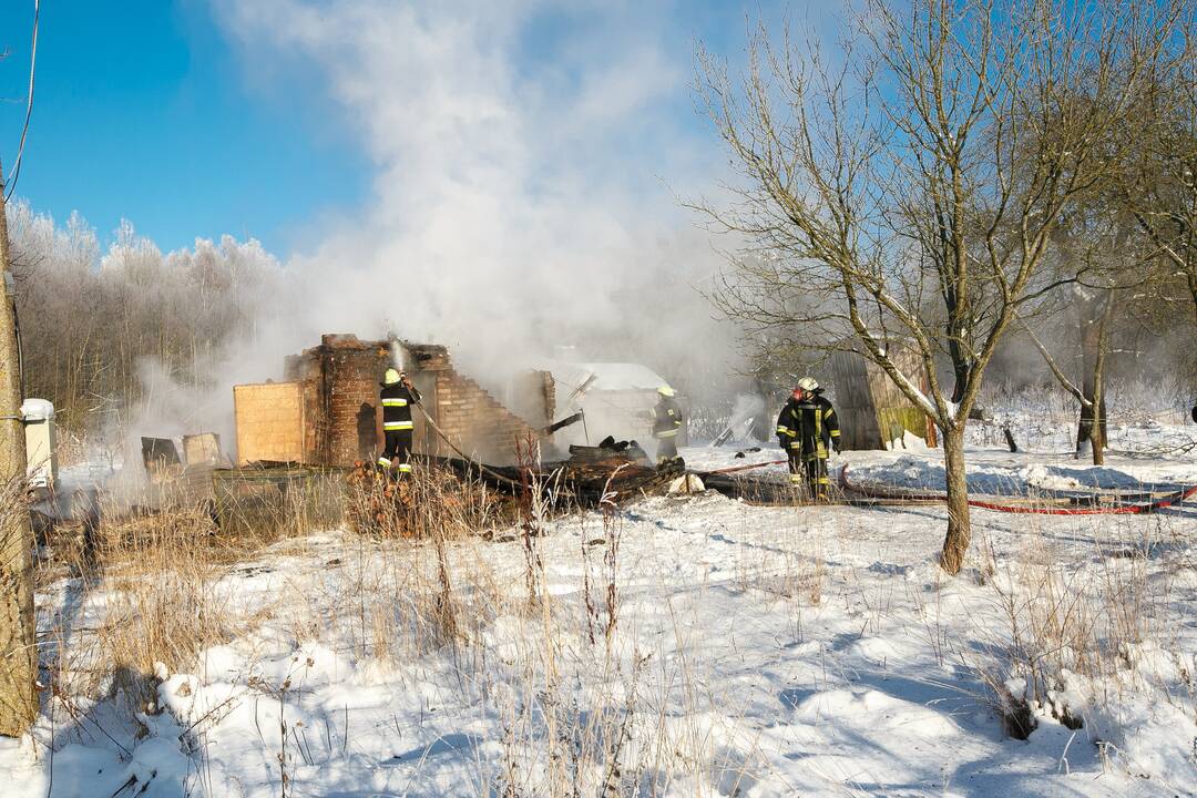 Gaisras Kėdainių rajone