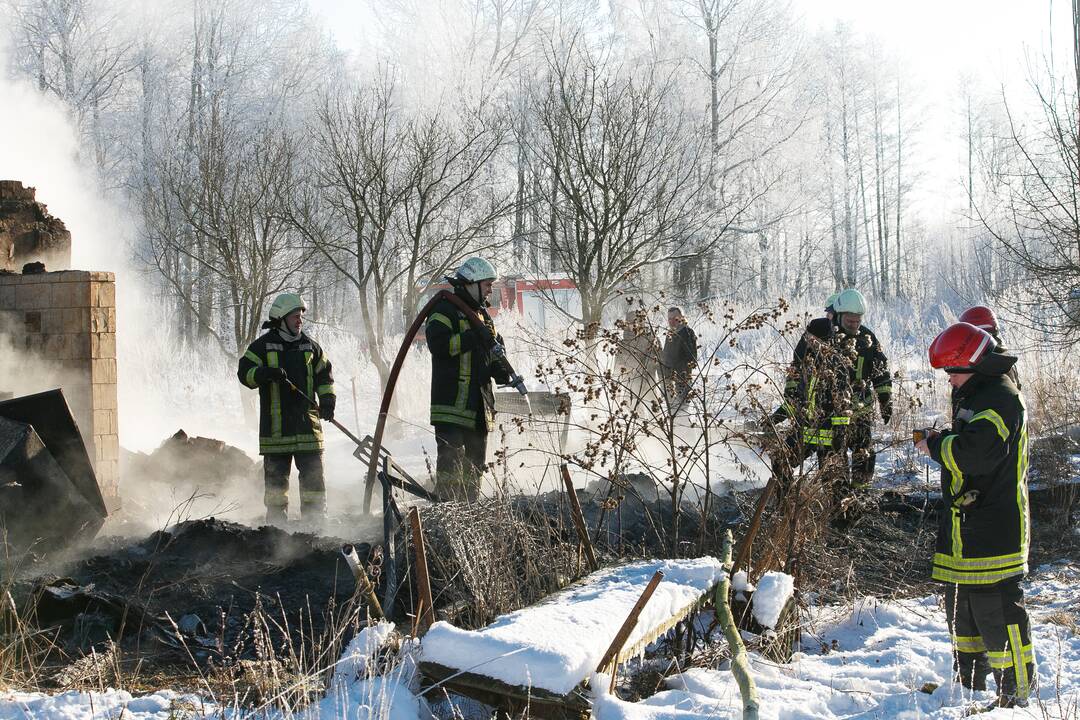 Gaisras Kėdainių rajone