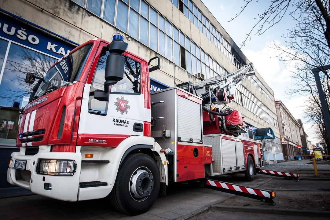 Aklųjų ir silpnaregių centro patalpas nuniokojo gaisras