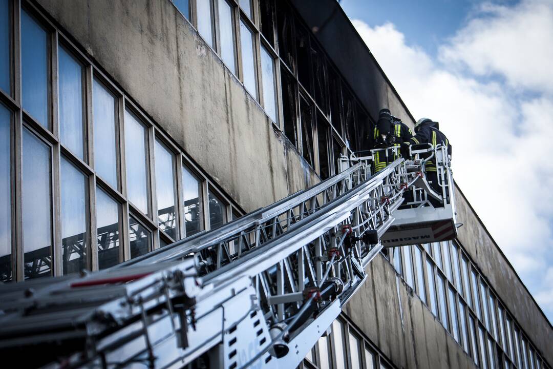 Aklųjų ir silpnaregių centro patalpas nuniokojo gaisras