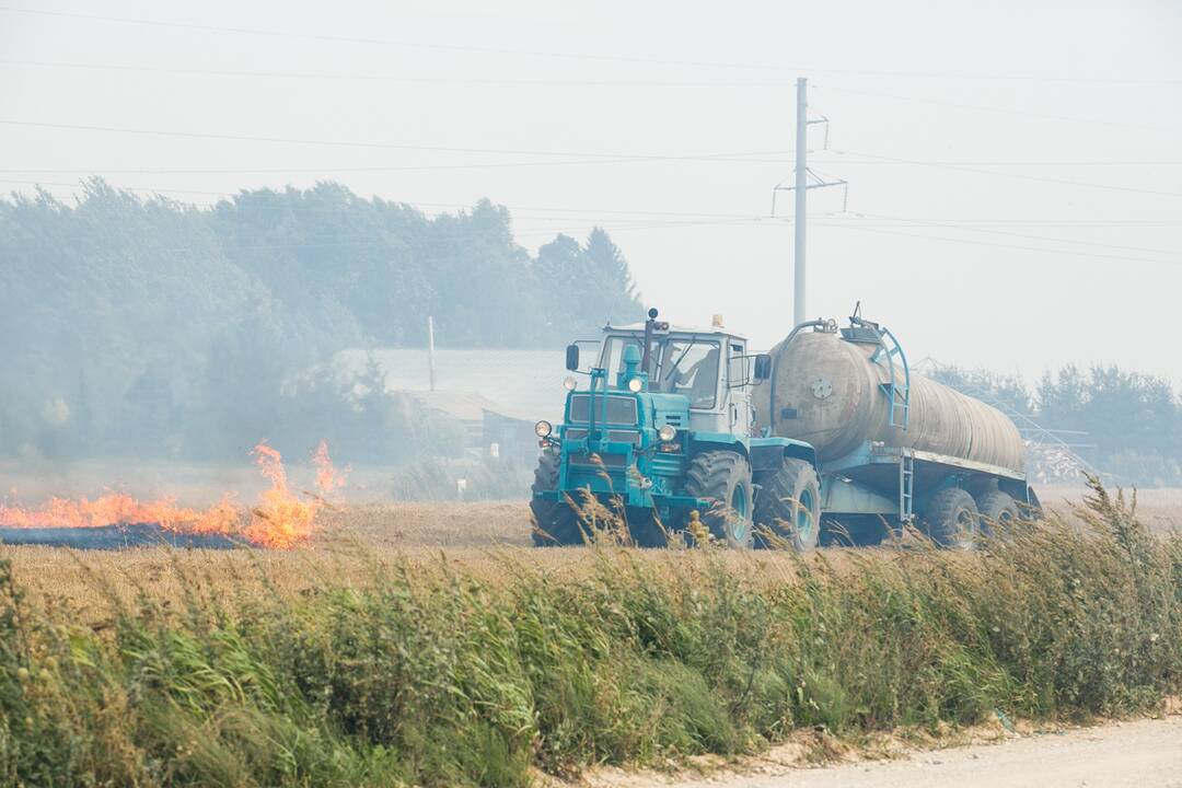 Gaisras Poderiškėse