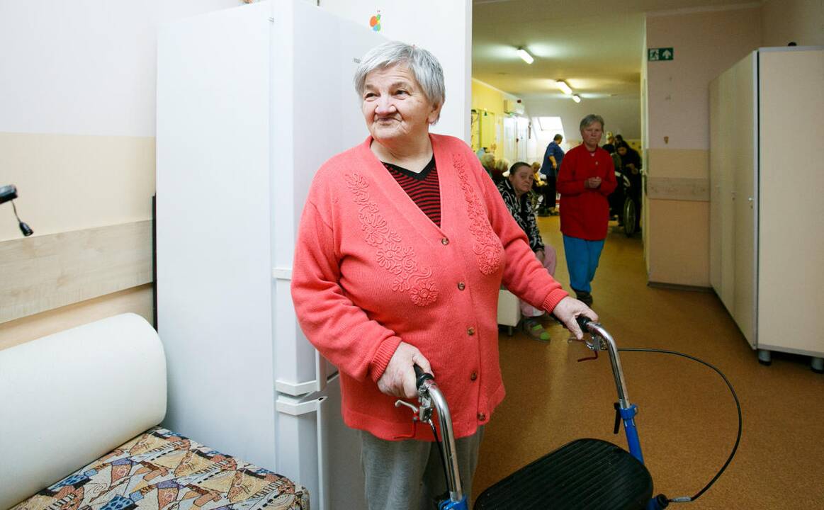 Grožio procedūros Muniškių globos namuose