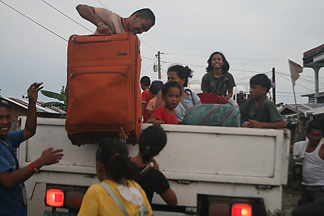 Filipinai ruošiasi supertaifūnui „Haiyan“