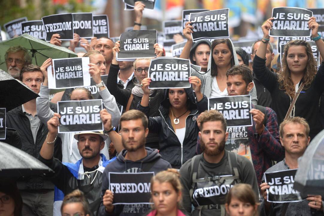 Istorinė demonstracija Paryžiuje 