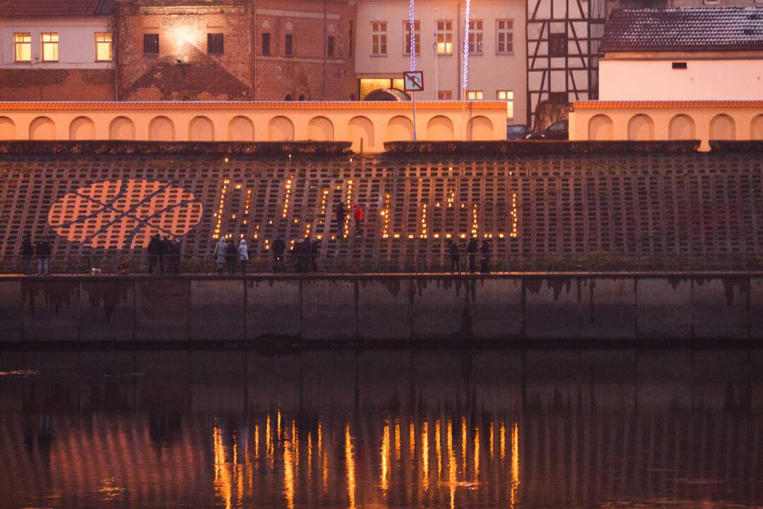 Ukrainos palaikymo akcija Kaune