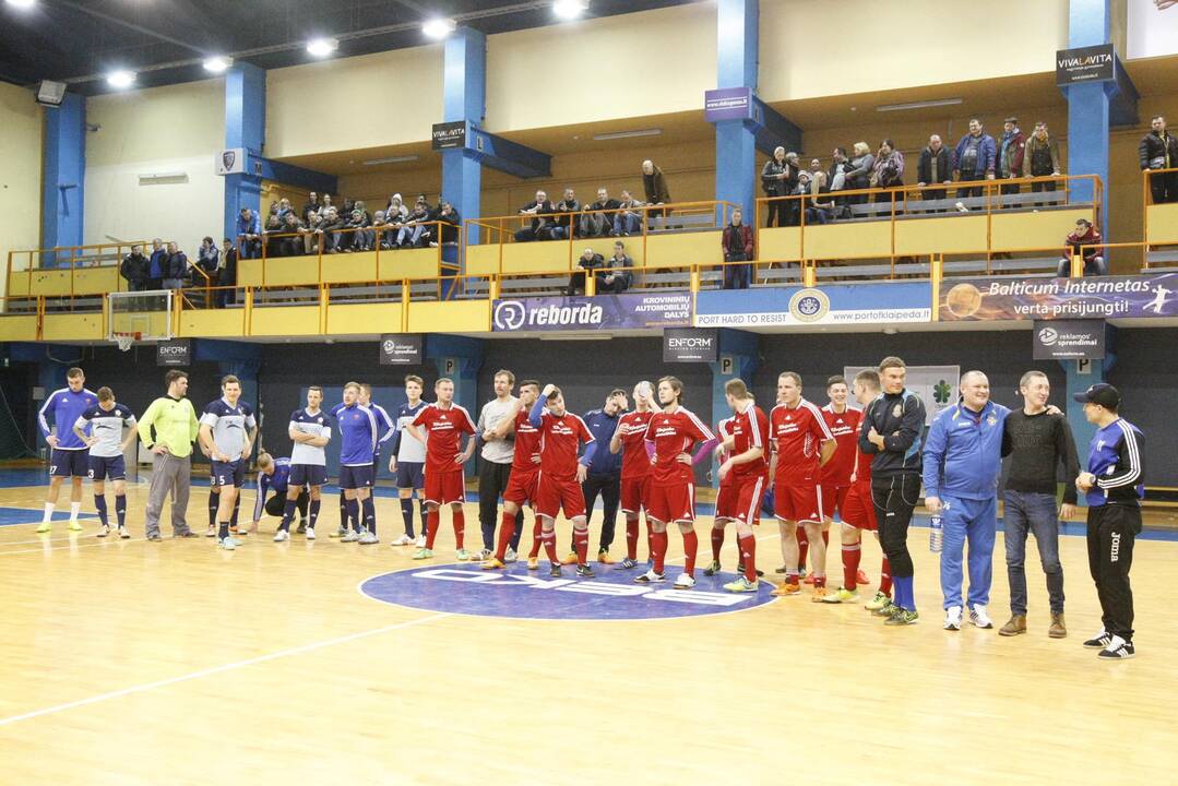 Klaipėdos salės futbolo čempionato finalas