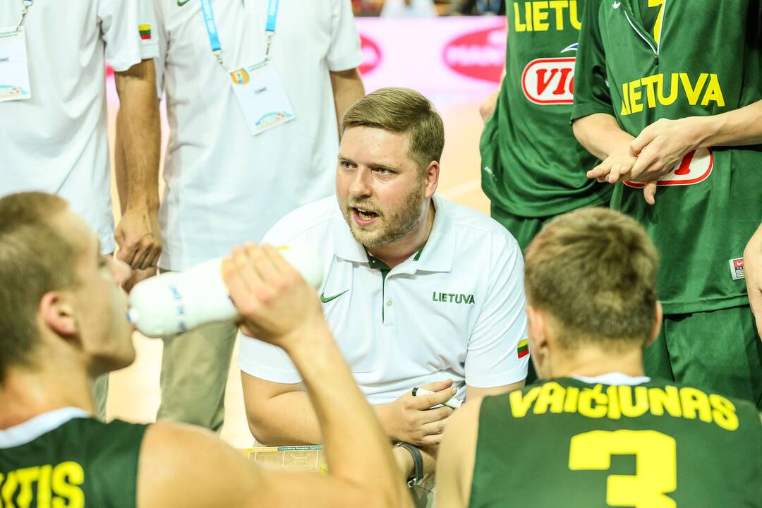 Europos U-16 krepšinio čempionatas: Lietuva-Anglija