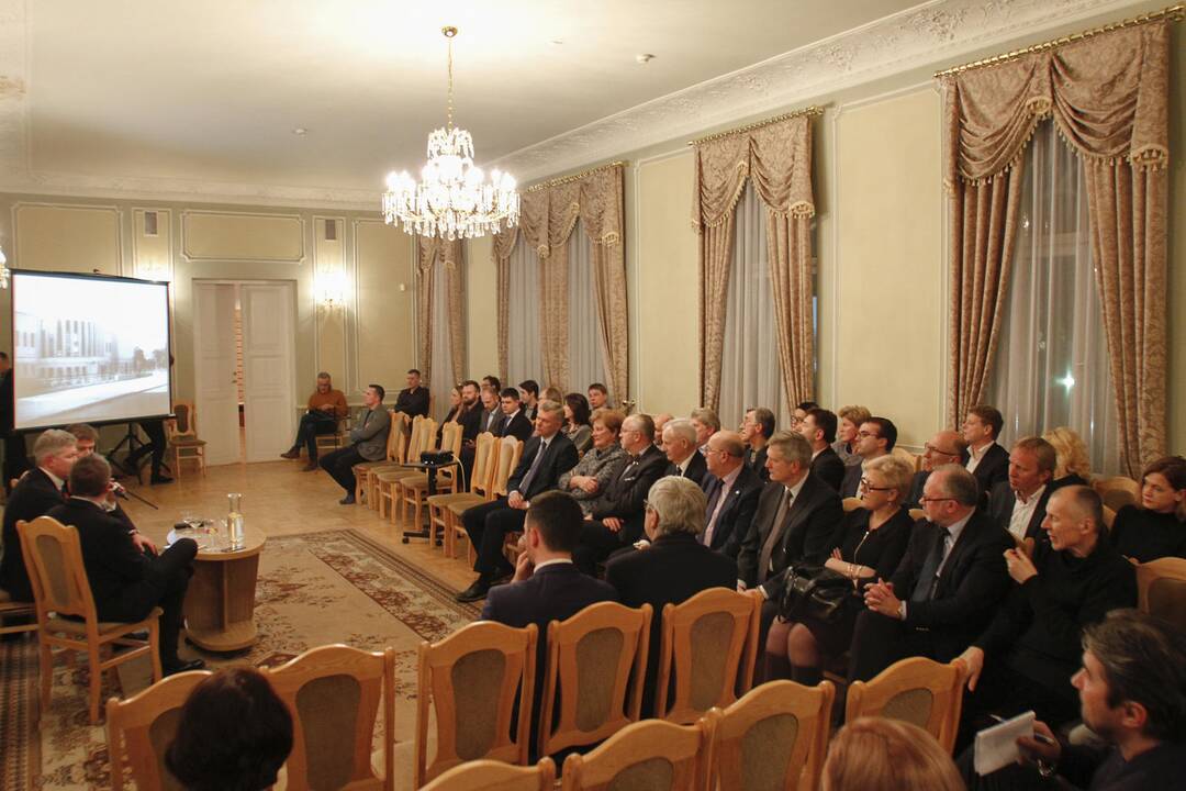 Projekto "Žmonės, kurie pastatė Lietuvą" pristatymas