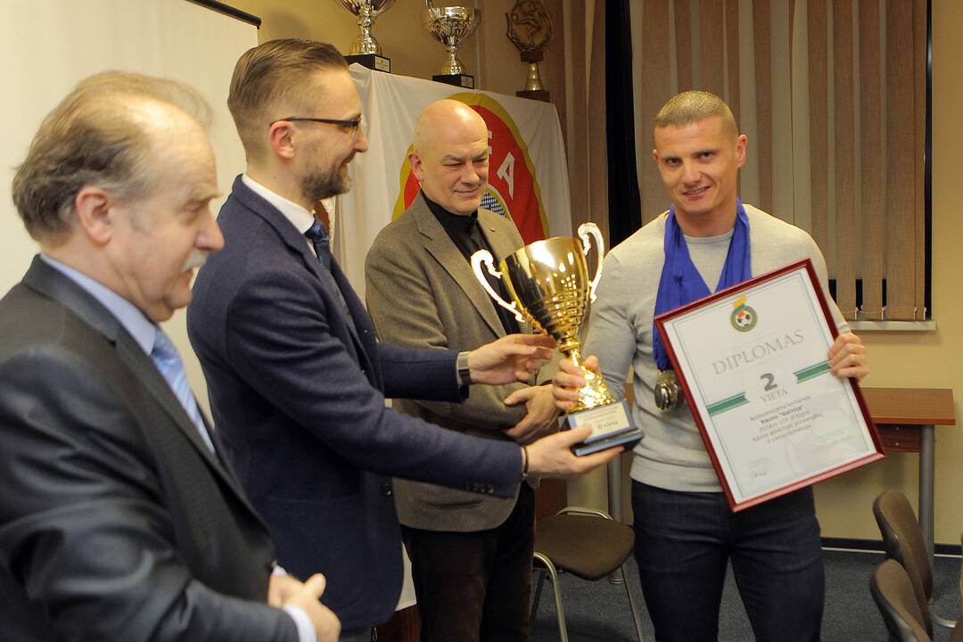 Kauno apskrities futbolo federacijos sezono užbaigtuvės