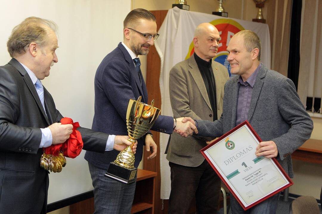 Kauno apskrities futbolo federacijos sezono užbaigtuvės