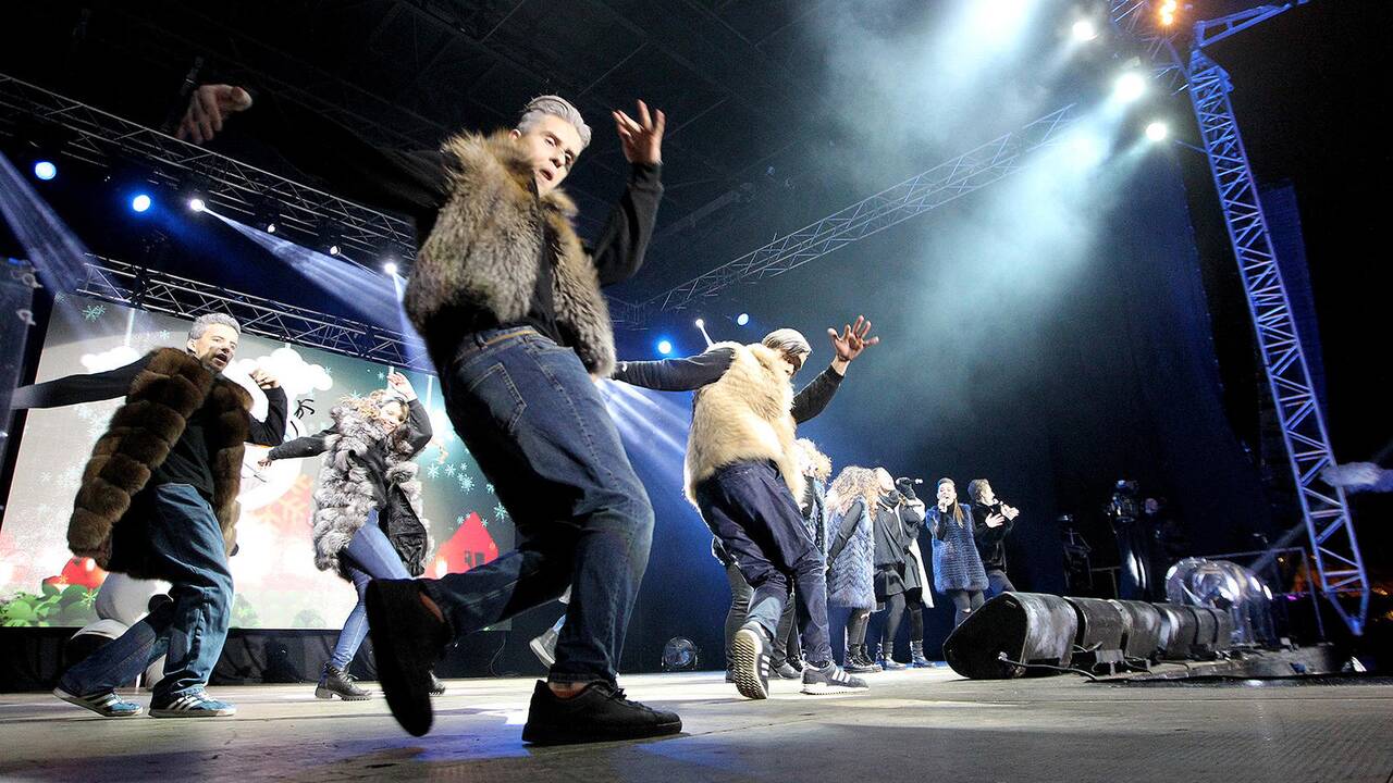 Kalėdų eglės įžiebimas Kaune